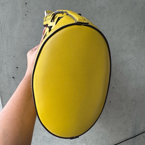 Yellow Kate Spade Dorie Small Bucket Bag - Picture 6 of 11
